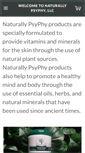 Mobile Screenshot of naturallypsyphyproducts.com